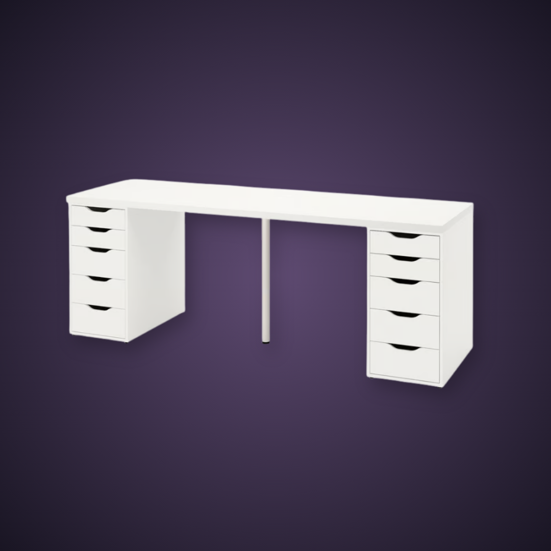 ALEX Counter Desk | Ikea Inspired Gaming Table | IK001